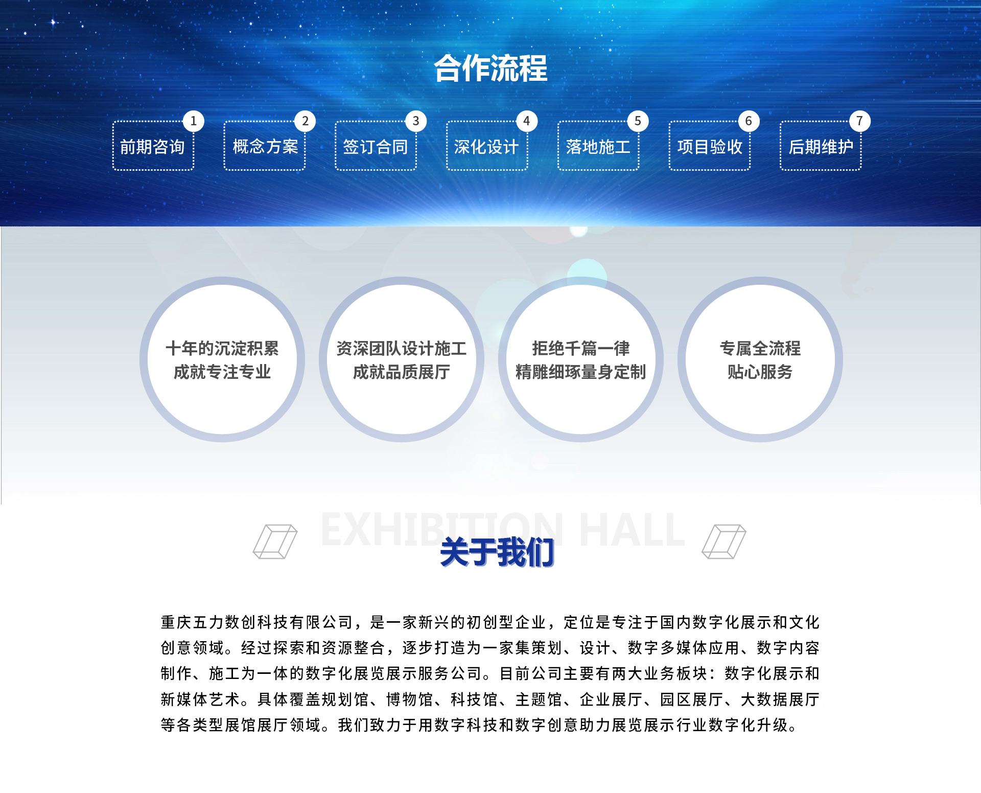 大數據展廳設計,大數據展館,展廳設計施工,